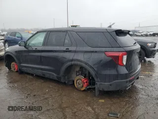 2022 Ford Explorer ST z VIN 1FM5K8GC7NGA49592, wystawiony jako Copart lot #51261825 z przebiegiem Nie podano mil oraz Czysty tytuł • Clean title. Historia ofert i sprzedaży dostępna na DreamBid. Obrazek 2.