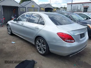 2017 Mercedes-Benz C 300 with VIN WDDWF4JB0HR221658, listed as a IAAI auction lot 40608119 with Not Provided miles and . Bid and sale history available at carsss.com. Image 3.