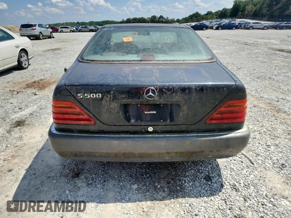1995 Mercedes-Benz S z VIN WDBGA70EXSA219091, wystawiony jako Copart lot #59933305 z przebiegiem Nie podano mil oraz Czysty tytuł • Clean title. Historia ofert i sprzedaży dostępna na DreamBid. Obrazek 6.