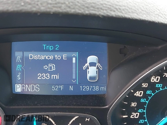 2013 Ford Escape SE with VIN 1FMCU9G93DUA17816, listed as a IAAI auction lot 41688140 with 129,738 mi miles. Bid and sale history available at carsss.com. Image 15.