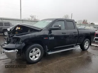 2015 Ram 1500 Tradesman z VIN 1C6RR7FM5FS537614, wystawiony jako Copart lot #49100345 z przebiegiem 85 913 mil mil oraz Szkoda całkowita • Salvage title. Historia ofert i sprzedaży dostępna na DreamBid. Obrazek 1.