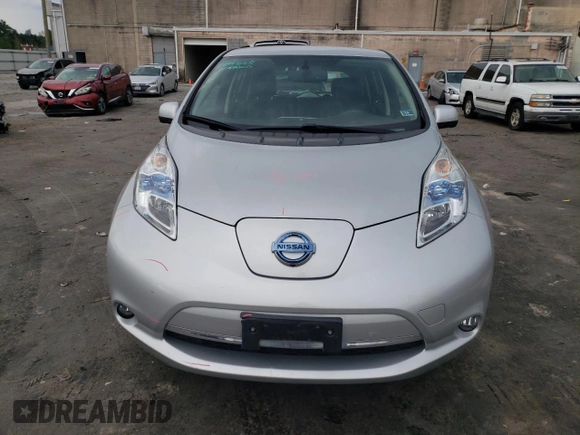 2016 Nissan LEAF S with VIN 1N4BZ0CP1GC311250, listed as a Copart auction lot 63295343 with 43,542 mi miles. Bid and sale history available at carsss.com. Image 5.