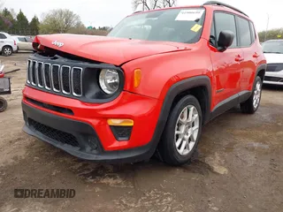 2020 Jeep Renegade Sport with VIN ZACNJAABXLPL52877, listed as a IAAI auction lot 41900699 with 75,505 mi miles and . Bid and sale history available at DreamBid. Image 19.
