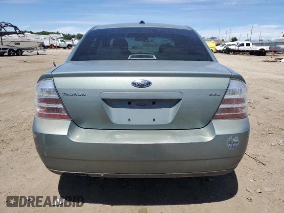 2008 Ford Taurus SEL with VIN 1FAHP24W68G114201, listed as a Copart auction lot 61051544 with 135,213 mi miles and Salvage Title. Bid and sale history available at carsss.com. Image 6.