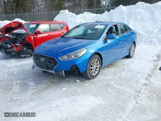 2018 Hyundai Sonata SE with VIN 5NPE24AF1JH607281, listed as a IAAI auction lot 41617020 with 75,435 mi miles. Bid and sale history available at carsss.com. Image 17.