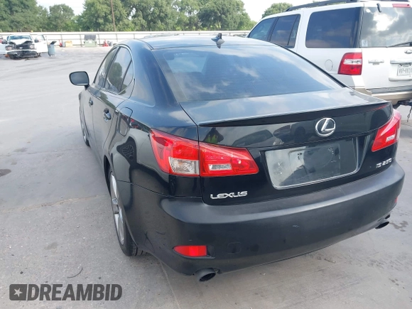 2008 Lexus IS 250 with VIN JTHBK262X85069931, listed as a IAAI auction lot 42077107 with 189,961 mi miles. Bid and sale history available at carsss.com. Image 3.
