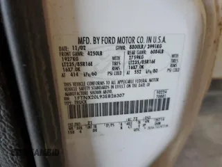 2003 Ford Super Duty F-250 XL with VIN 1FTNX20L93EB26307, listed as a Copart auction lot 48180475 with 0 mi miles and Salvage Title. Bid and sale history available at carsss.com. Image 14.