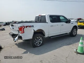 2017 Ford F-150 XL with VIN 1FTEW1EF7HKC10263, listed as a Copart auction lot 60650175 with 167,319 mi miles and Salvage title. Bid and sale history available at DreamBid. Image 3.