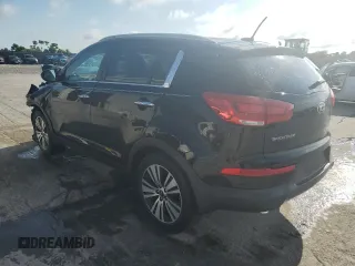 2016 Kia Sportage EX with VIN KNDPC3AC4G7815044, listed as a Copart auction lot 61631635 with 71,289 mi miles and Salvage title. Bid and sale history available at DreamBid. Image 2.