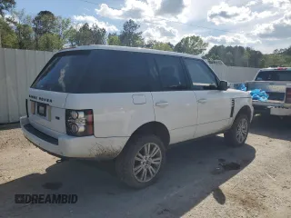 2012 Land Rover Range Rover HSE Lux with VIN SALMF1D40CA387952, listed as a Copart auction lot 50007335 with 108,881 mi miles and Salvage title. Bid and sale history available at DreamBid. Image 3.