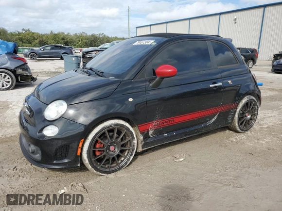 2013 FIAT 500 Abarth with VIN 3C3CFFJH5DT664746, listed as a Copart auction lot 79467384 with 84,548 mi miles and Salvage Title. Bid and sale history available at carsss.com. Image 1.