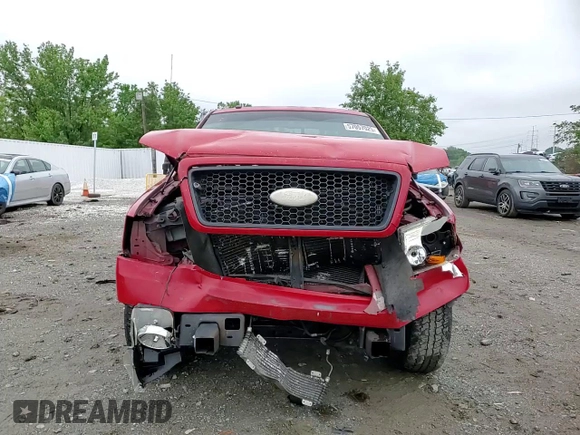 2006 Ford F-150 XLT with VIN 1FTPW12536FB24054, listed as a Copart auction lot 57057025 with 251,187 mi miles and Salvage title. Bid and sale history available at DreamBid. Image 13.