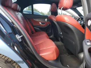 2018 Mercedes-Benz C 43 AMG with VIN 55SWF6EB5JU251989, listed as a Copart auction lot 44369745 with 94,389 mi miles and Salvage Title. Bid and sale history available at carsss.com. Image 10.