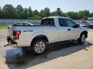 2016 Ford F-150 XLT with VIN 1FTEX1EP6GKF08470, listed as a Copart auction lot 59948405 with 206,784 mi miles and Salvage title. Bid and sale history available at DreamBid. Image 3.