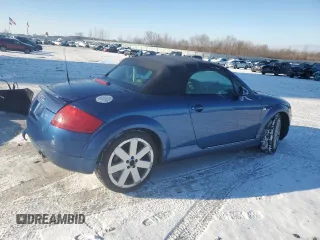 2003 Audi TT with VIN TRUUT28N631015532, listed as a Copart auction lot 86550814 with 73,093 mi miles and Clean Title. Bid and sale history available at carsss.com. Image 3.