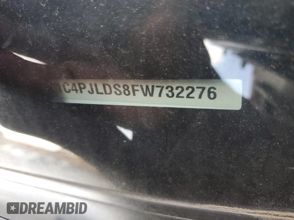 2015 Jeep Cherokee Limited with VIN 1C4PJLDS8FW732276, listed as a Copart auction lot 51364315 with 98,792 mi miles and Salvage Title. Bid and sale history available at DreamBid. Image 14.