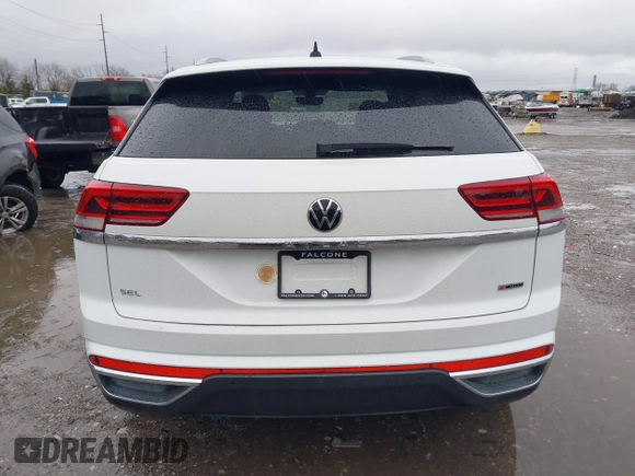 2021 Volkswagen Atlas SEL Premium with VIN 1V2TC2CAXMC214243, listed as a IAAI auction lot 41200408 with 54,902 mi miles and . Bid and sale history available at DreamBid. Image 17.