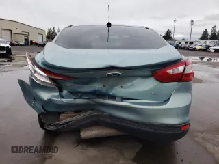 2012 Ford Focus SE with VIN 1FAHP3F21CL142407, listed as a Copart auction lot 48551205 with 174,935 mi miles and Salvage Title. Bid and sale history available at carsss.com. Image 6.