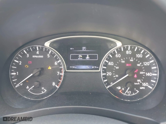 2017 Nissan Altima 2.5 SR with VIN 1N4AL3AP5HC213504, listed as a IAAI auction lot 41944535 with 71,159 mi miles. Bid and sale history available at carsss.com. Image 7.