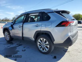 2024 Toyota RAV4 XLE Premium with VIN 2T3A1RFV9RC400917, listed as a Copart auction lot 49982875 with 13,573 mi miles and Salvage Title. Bid and sale history available at carsss.com. Image 2.