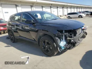 2024 Hyundai Tucson SE with VIN 5NMJACDE8RH378461, listed as a Copart auction lot 48319625 with 9,529 mi miles and Salvage Title. Bid and sale history available at carsss.com. Image 4.