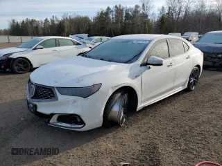 2019 Acura TLX w/Advance Pkg with VIN 19UUB3F87KA800500, listed as a Copart auction lot 52171675 with 76,641 mi miles and Clean Title. Bid and sale history available at carsss.com. Image 1.