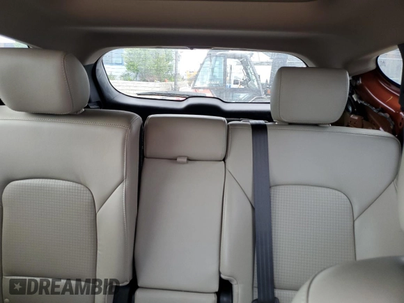 2014 Hyundai Santa Fe with VIN 5XYZU3LB4EG125059, listed as a Copart auction lot 54713465 with 79,601 mi miles and Salvage title. Bid and sale history available at DreamBid. Image 10.