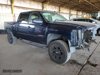 2007 Chevrolet Silverado 1500 LTZ with VIN 2GCFK13Y171691176, listed as a Copart auction lot 79113854 with 217,458 mi miles and Salvage Title. Bid and sale history available at carsss.com. Image 4.
