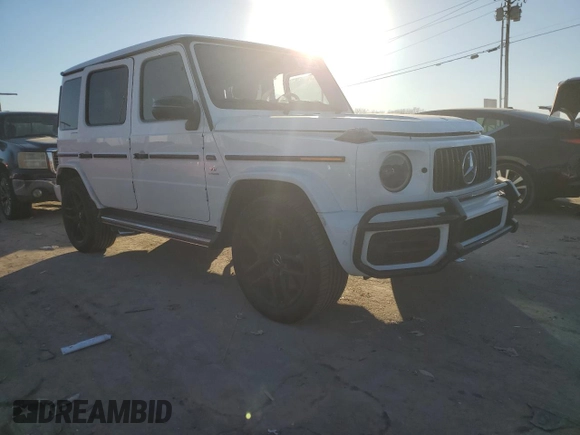 2021 Mercedes-Benz G 63 AMG with VIN W1NYC7HJ6MX394741, listed as a Copart auction lot 41465654 with Not Provided miles and . Bid and sale history available at DreamBid. Image 4.
