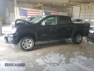 2022 Chevrolet Colorado 4WD Work Truck with VIN 1GCGTBENXN1120685, listed as a Copart auction lot 56067785 with 120,136 mi miles and Clean title. Bid and sale history available at DreamBid. Image 1.