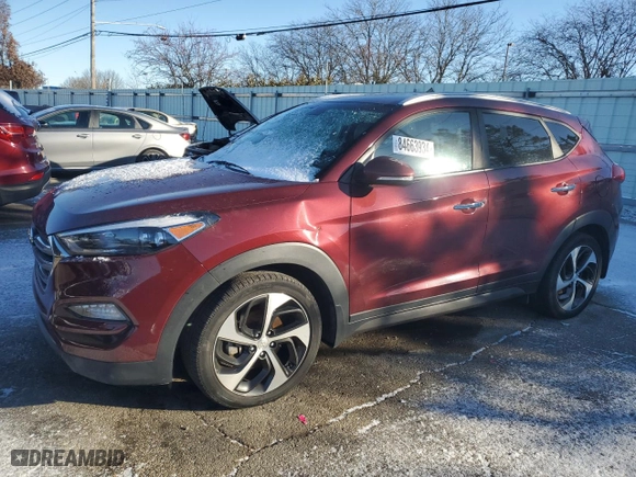 2016 Hyundai Tucson Sport with VIN KM8J33A28GU151518, listed as a Copart auction lot 84663934 with 0 mi miles and Clean Title. Bid and sale history available at carsss.com. Image 1.
