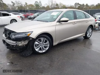 2018 Honda Accord Sedan LX 1.5T with VIN 1HGCV1F1XJA123886, listed as a IAAI auction lot 41830056 with 82,790 mi miles. Bid and sale history available at carsss.com. Image 2.