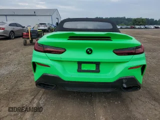 2020 BMW 8 Series z VIN WBAFY4C03LCE17539, wystawiony jako Copart lot #64737445 z przebiegiem 24 919 mil mil oraz Szkoda całkowita • Salvage title. Historia ofert i sprzedaży dostępna na DreamBid. Obrazek 6.