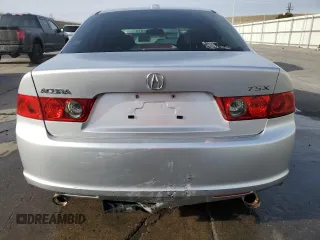2006 Acura TSX with VIN JH4CL96836C024613, listed as a Copart auction lot 49825475 with 245,549 mi miles and Salvage Title. Bid and sale history available at carsss.com. Image 6.