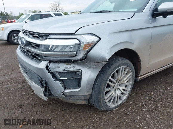 2023 Ford Expedition Max Limited with VIN 1FMJK2A87PEA48229, listed as a IAAI auction lot 42170928 with 76,764 mi miles and . Bid and sale history available at DreamBid. Image 6.