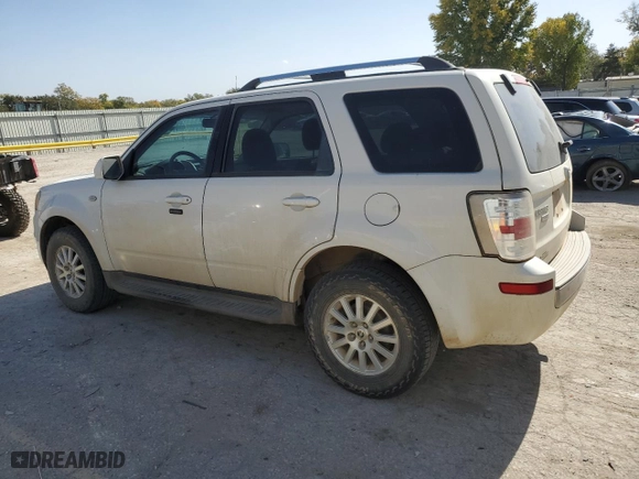 2009 Mercury Mariner Premier with VIN 4M2CU87739KJ24181, listed as a Copart auction lot 77668434 with 167,957 mi miles and Salvage Title. Bid and sale history available at carsss.com. Image 2.