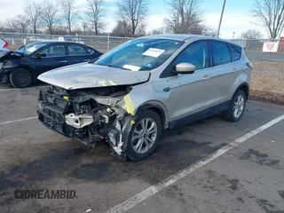 2017 Ford Escape SE with VIN 1FMCU9GD6HUD07252, listed as a IAAI auction lot 41584876 with 83,556 mi miles. Bid and sale history available at carsss.com. Image 2.