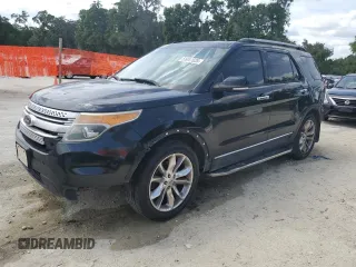 2014 Ford Explorer XLT with VIN 1FM5K7D8XEGB15949, listed as a Copart auction lot 55047035 with 191,151 mi miles and Salvage Title. Bid and sale history available at DreamBid. Image 1.