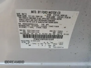 2014 Ford Flex Limited z VIN 2FMGK5D89EBD10509, wystawiony jako Copart lot #57614265 z przebiegiem 174 650 mil mil oraz Szkoda całkowita • Salvage title. Historia ofert i sprzedaży dostępna na DreamBid. Obrazek 14.