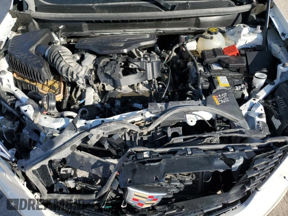 2023 Cadillac XT5 FWD Premium Luxury with VIN 1GYKNCRS7PZ150378, listed as a Copart auction lot 84757014 with 21,631 mi miles and Salvage Title. Bid and sale history available at carsss.com. Image 12.