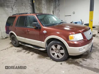 2006 Ford Expedition Eddie Bauer z VIN 1FMFU18526LA70493, wystawiony jako Copart lot #57306655 z przebiegiem 136 687 mil mil oraz Szkody całkowita. Historia ofert i sprzedaży dostępna na DreamBid. Obrazek 4.