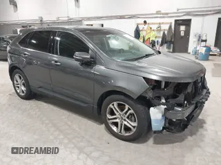 2016 Ford Edge Titanium with VIN 2FMPK4K85GBB21226, listed as a IAAI auction lot 41613363 with 114,490 mi miles. Bid and sale history available at carsss.com. Image 1.