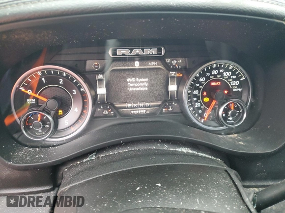 2020 Ram 2500 Laramie with VIN 3C6UR5FL5LG225205, listed as a Copart auction lot 84664954 with 119,292 mi miles and Salvage Title. Bid and sale history available at carsss.com. Image 9.