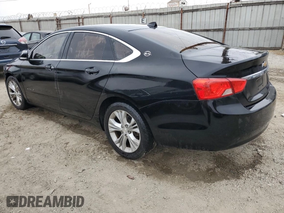 2014 Chevrolet Impala LT with VIN 1G1115SL0EU143805, listed as a Copart auction lot 59611915 with 186,098 mi miles and Salvage title. Bid and sale history available at DreamBid. Image 2.
