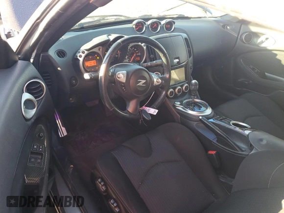 2015 Nissan 370Z Sport with VIN JN1AZ4EH7FM440155, listed as a Copart auction lot 86846404 with 82,330 mi miles and Salvage Title. Bid and sale history available at carsss.com. Image 8.