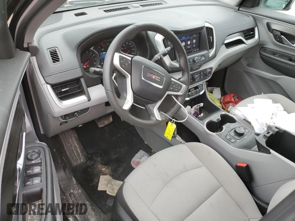 2024 GMC Terrain SLE with VIN 3GKALMEGXRL278935, listed as a Copart auction lot 52300805 with 11,200 mi miles and Salvage title. Bid and sale history available at DreamBid. Image 8.