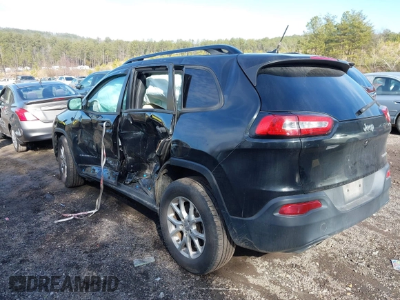 2016 Jeep Cherokee Sport with VIN 1C4PJLAS9GW208334, listed as a IAAI auction lot 41449928 with 163,826 mi miles and . Bid and sale history available at DreamBid. Image 3.