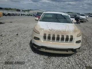 2015 Jeep Cherokee Latitude with VIN 1C4PJLCB9FW506880, listed as a Copart auction lot 54125765 with Not Provided miles and Salvage Title. Bid and sale history available at DreamBid. Image 14.