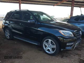 2015 Mercedes-Benz M 400 with VIN 4JGDA5GB7FA539863, listed as a IAAI auction lot 41436311 with 90,854 mi miles and . Bid and sale history available at DreamBid. Image 1.