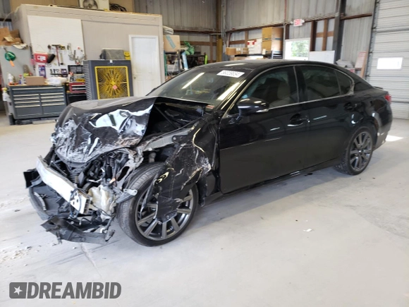 2014 Lexus GS 350 with VIN JTHCE1BL6E5024436, listed as a Copart auction lot 66339854 with 63,216 mi miles and Salvage Title. Bid and sale history available at carsss.com. Image 1.